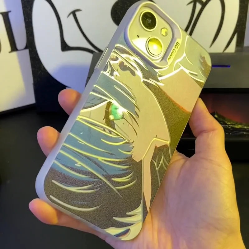 Blue Hair Anime Girl Case