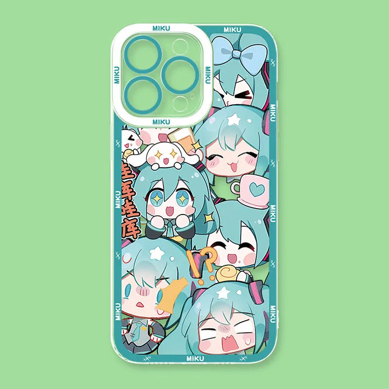 Cute Cartoony Miku case