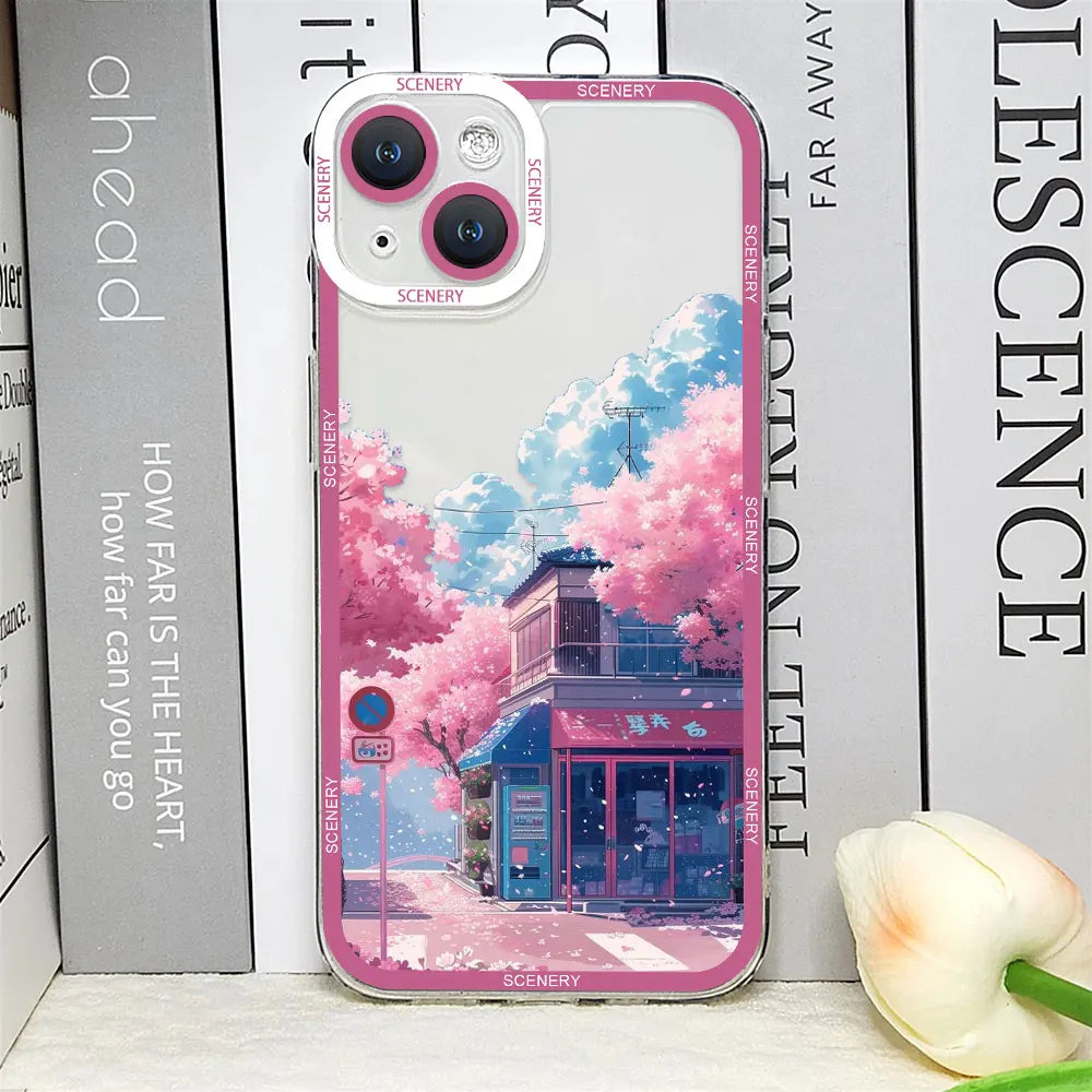 Japanese Cherry Blossom iPhone Case