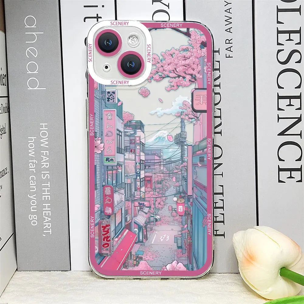Japanese Cherry Blossom iPhone Case