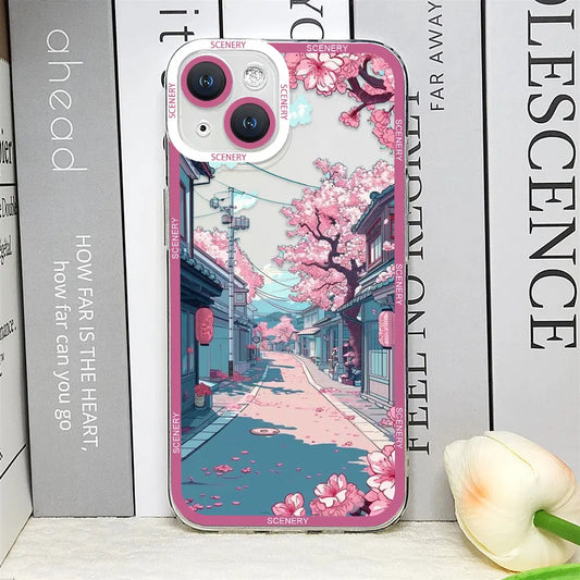 Japanese Cherry Blossom iPhone Case