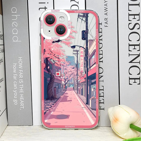 Japanese Cherry Blossom iPhone Case