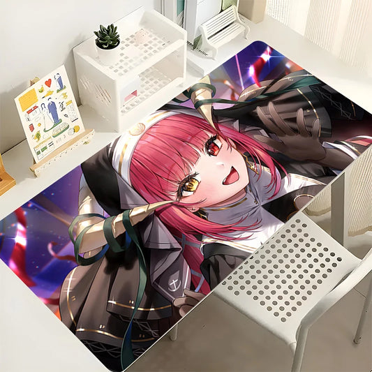 Red-Haired Demon Girl Mousepad