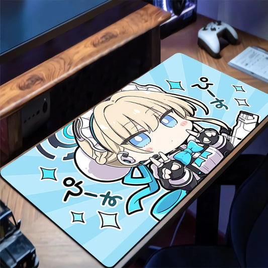Anime Blonde Maid Mouse Pad