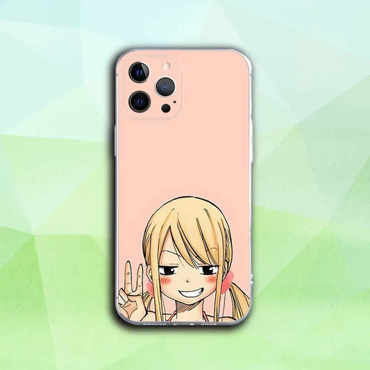 Cheeky Blonde Anime Iphone Case