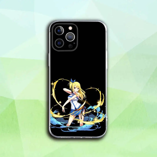 Powerful Blonde Anime Iphone Case